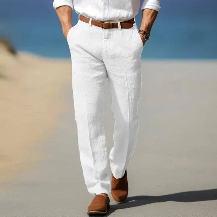 Casual Zomerbroek Voor Heren | Straight