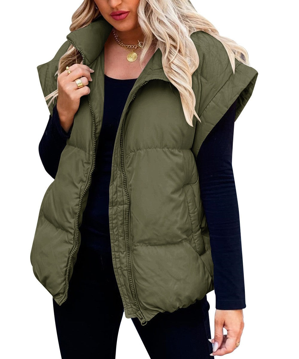 Trendy Gewatteerd Vest | Mouwloos