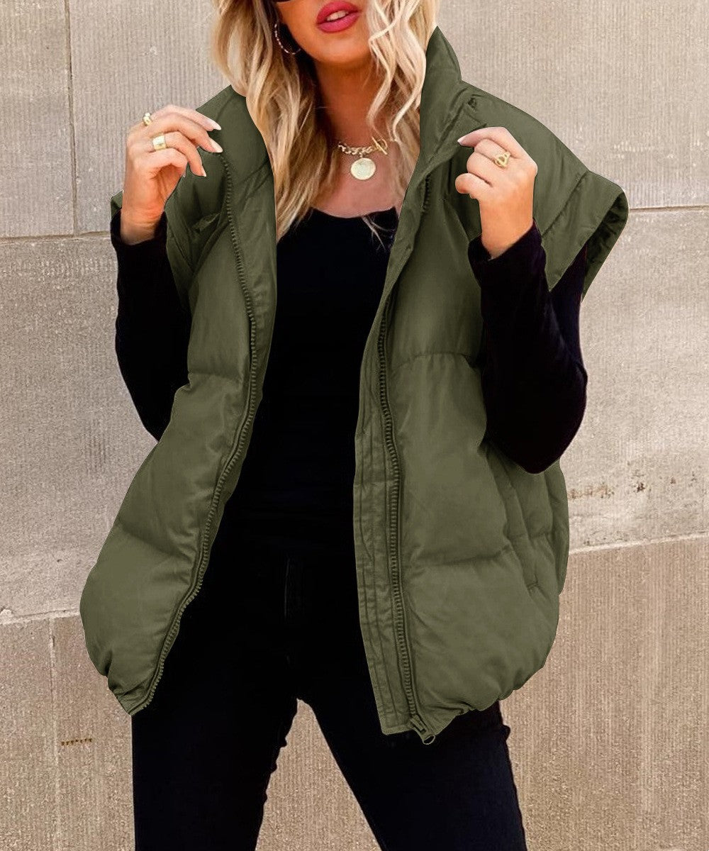 Trendy Gewatteerd Vest | Mouwloos