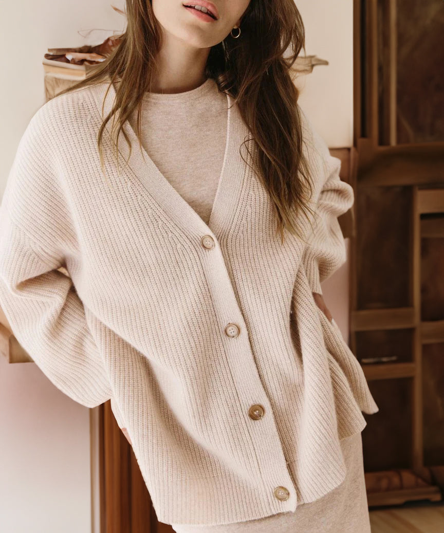 Stijlvol Vest Met V-hals | Oversized