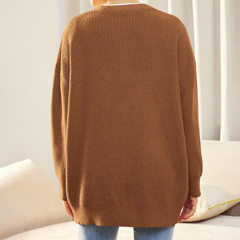 Stijlvol Vest Met V-hals | Oversized