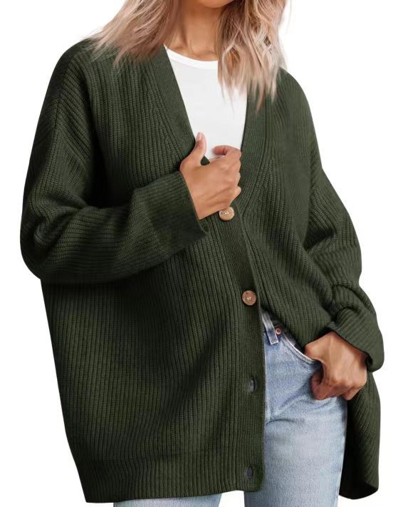 Gestreept Vest Met V-hals | Oversized