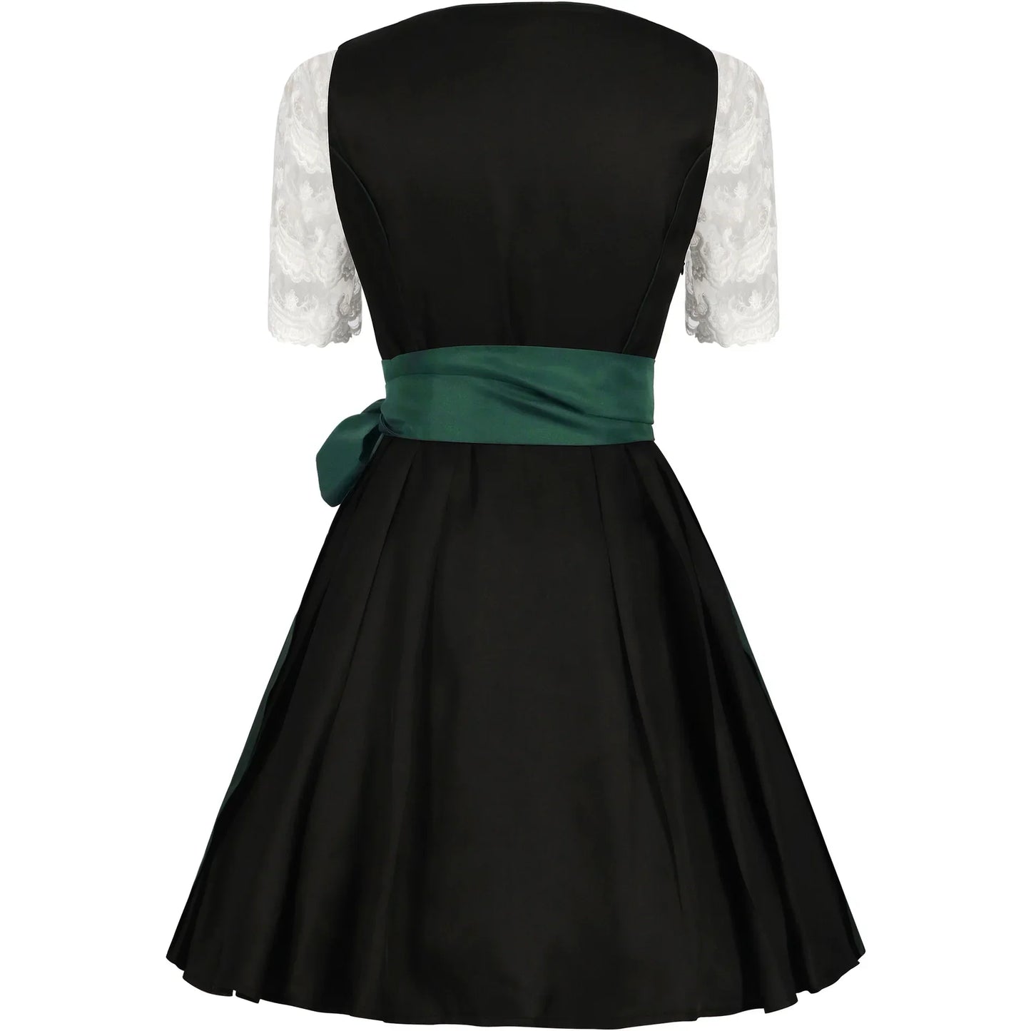 Traditionele Groene En Zwarte Oktoberfest Dirndl