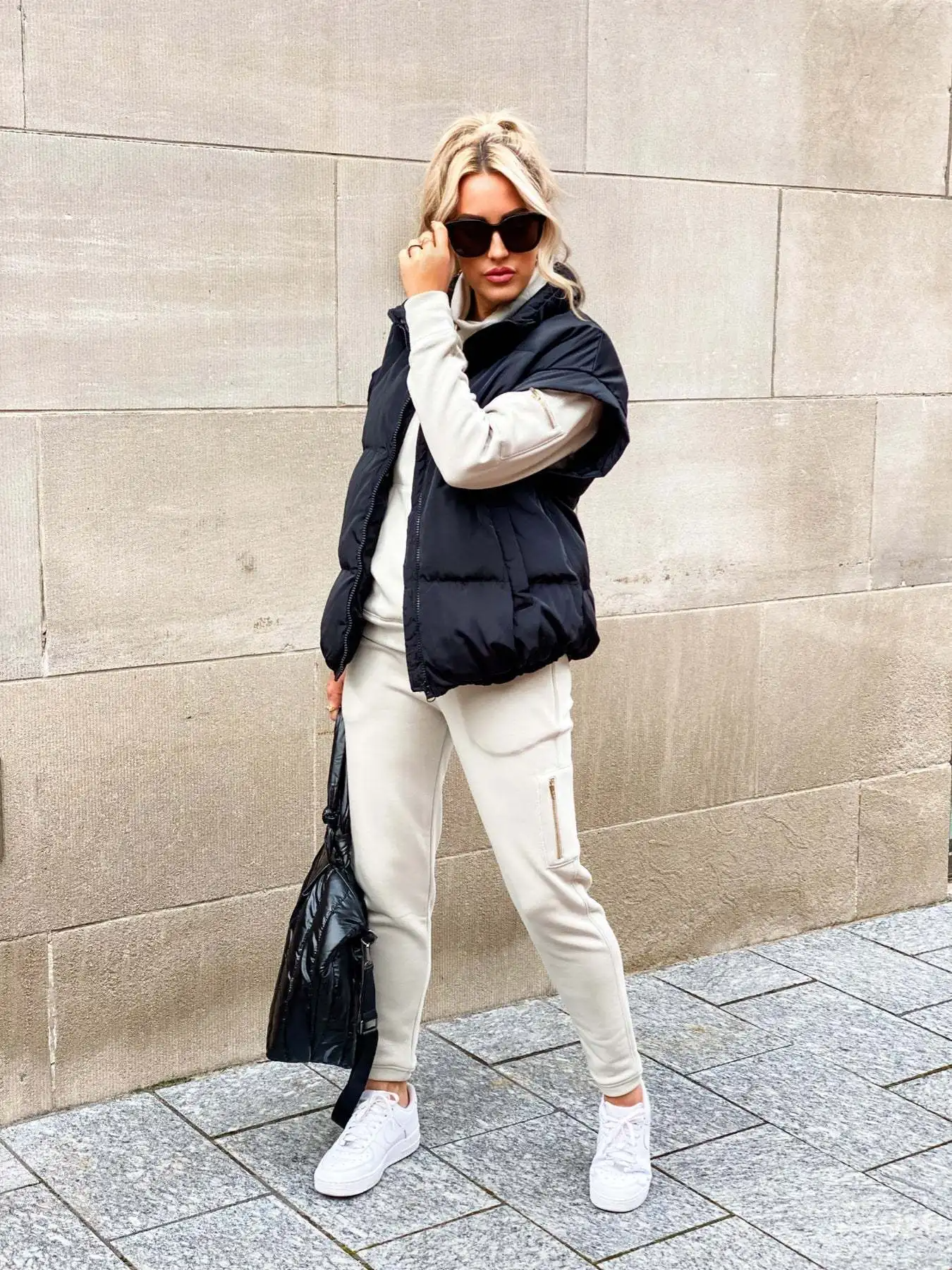 Trendy Gewatteerd Vest | Mouwloos