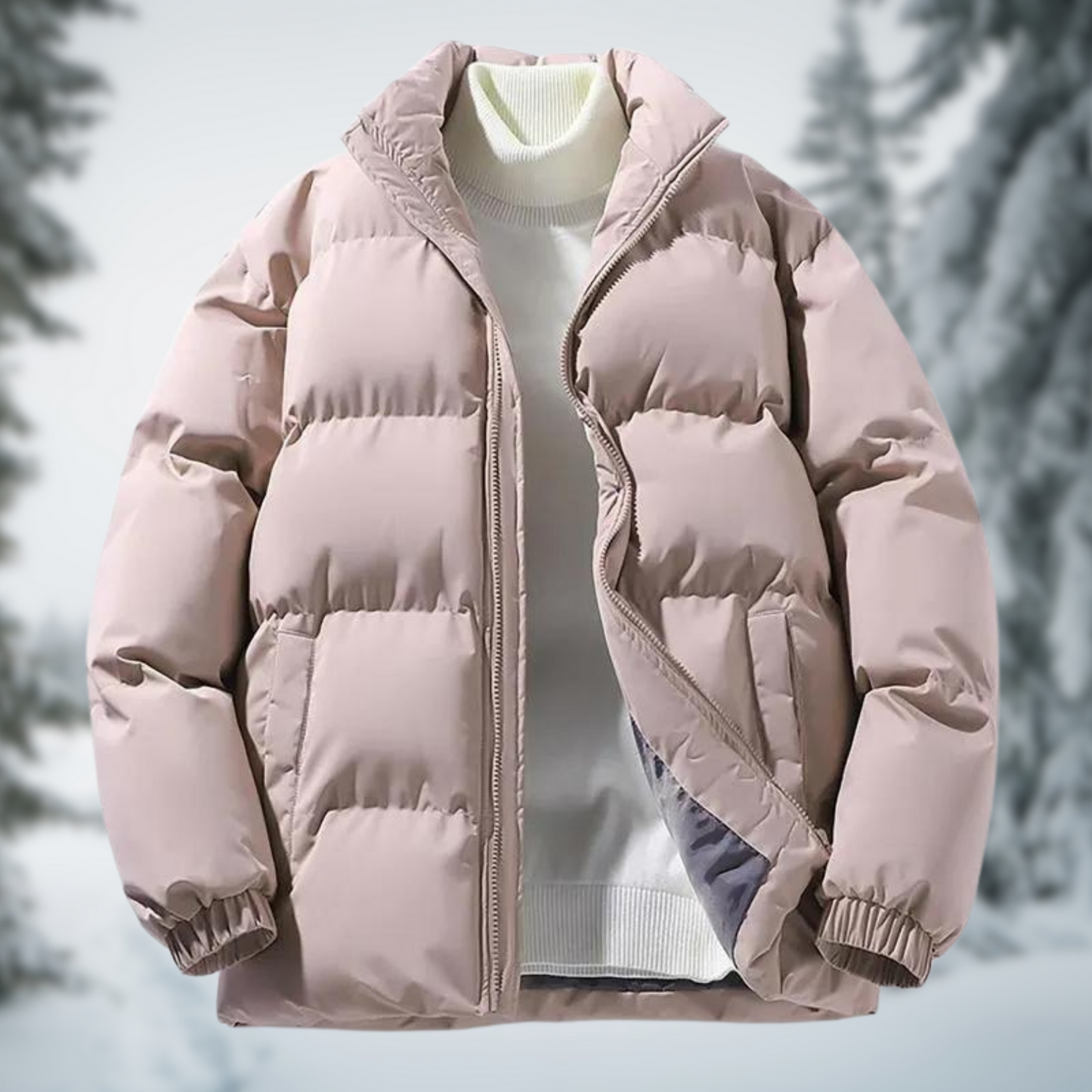 Comfortabele Losse Puffer Winterjas Voor Heren - JACK