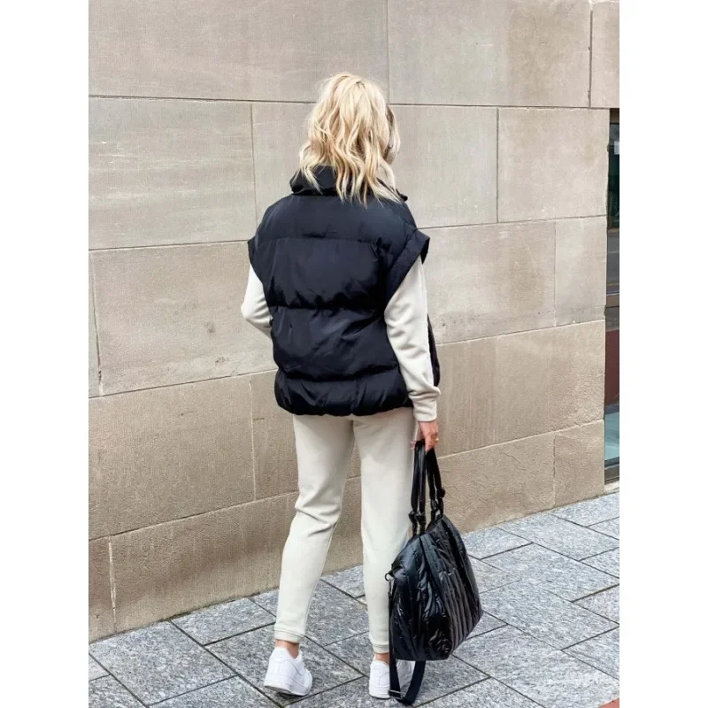 Trendy Gewatteerd Vest | Mouwloos