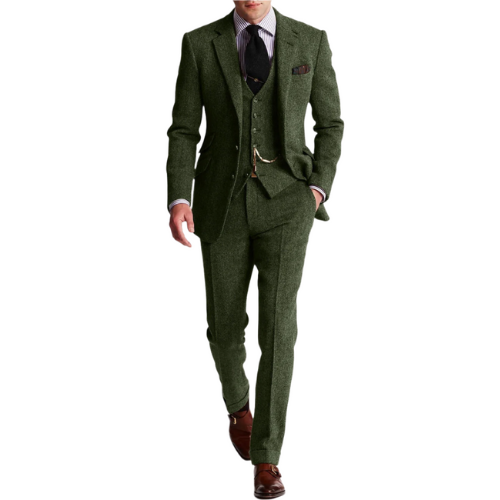Stirling Heren Vintage Retro 3-delig Pak – Stijlvol en Tijdloos
