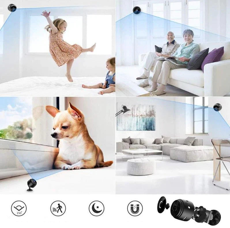 GuardCam Pro -1080P Draadloze WiFi Camera met Nachtzicht