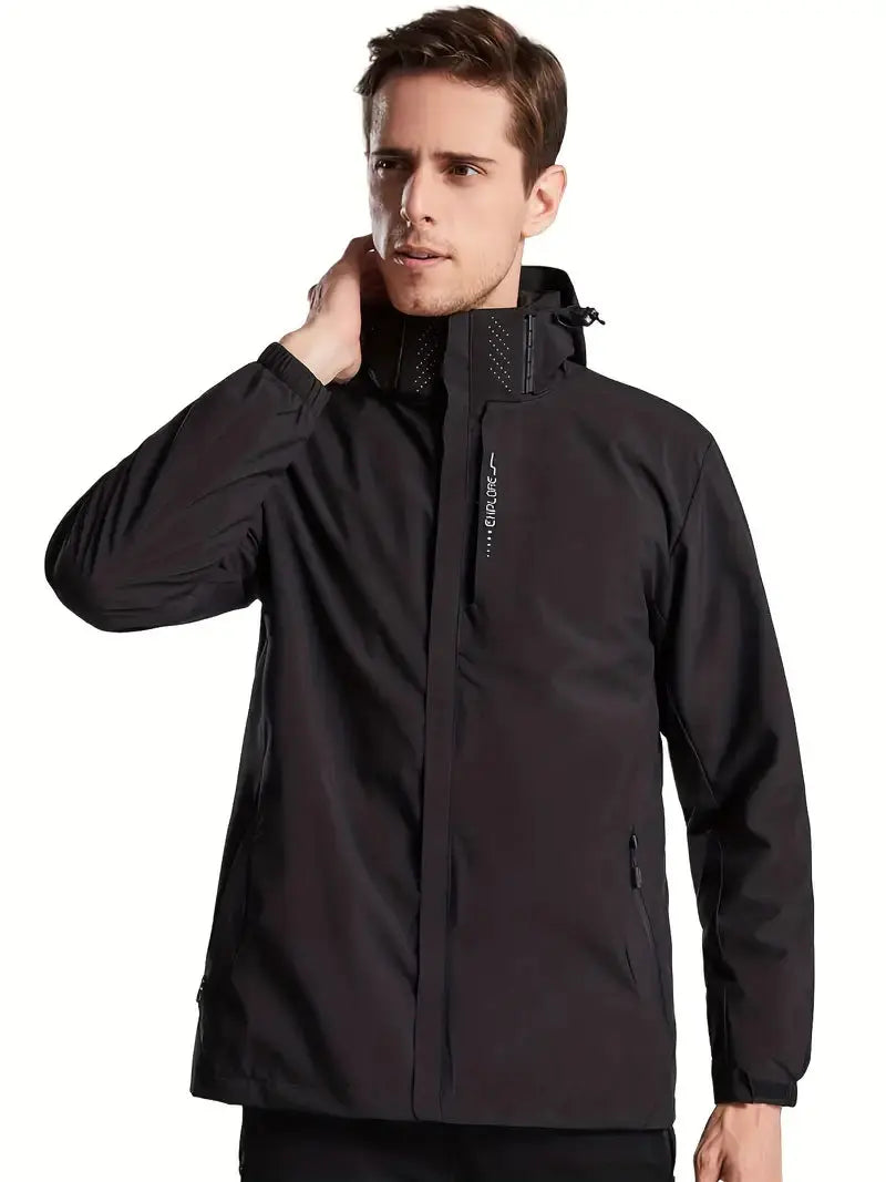 WeatherGuard Wind- en Regendichte Jas – Unisex Herfst Tussenjas voor Alle Weerselementen