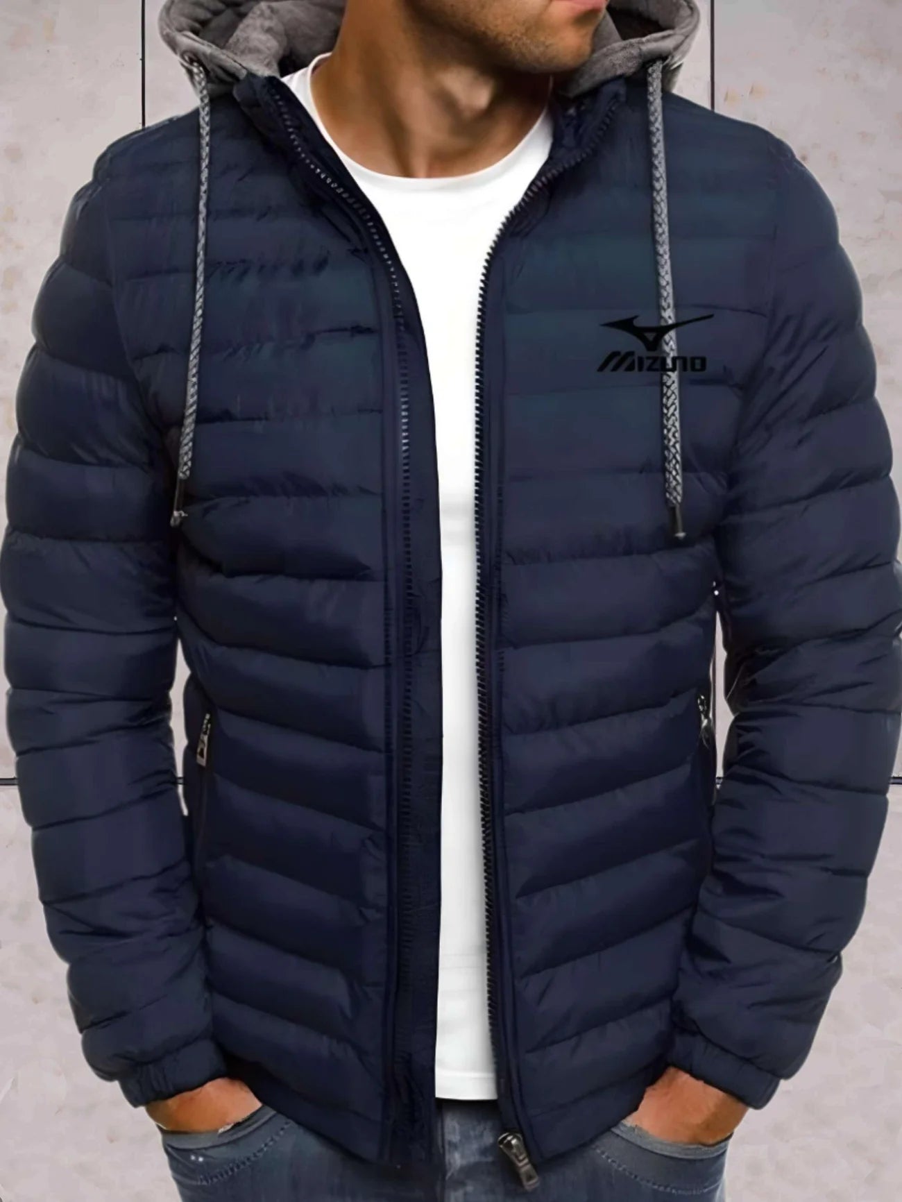 Gewatteerde Winterjas Met Capuchon