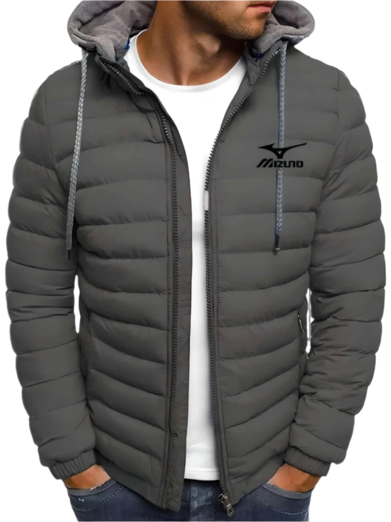Gewatteerde Winterjas Met Capuchon