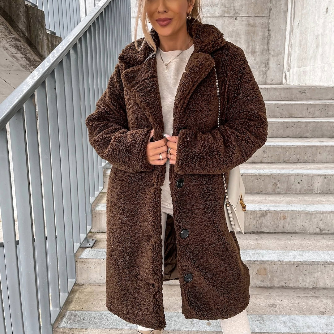 Stijlvolle Lange Teddyjas | Winter