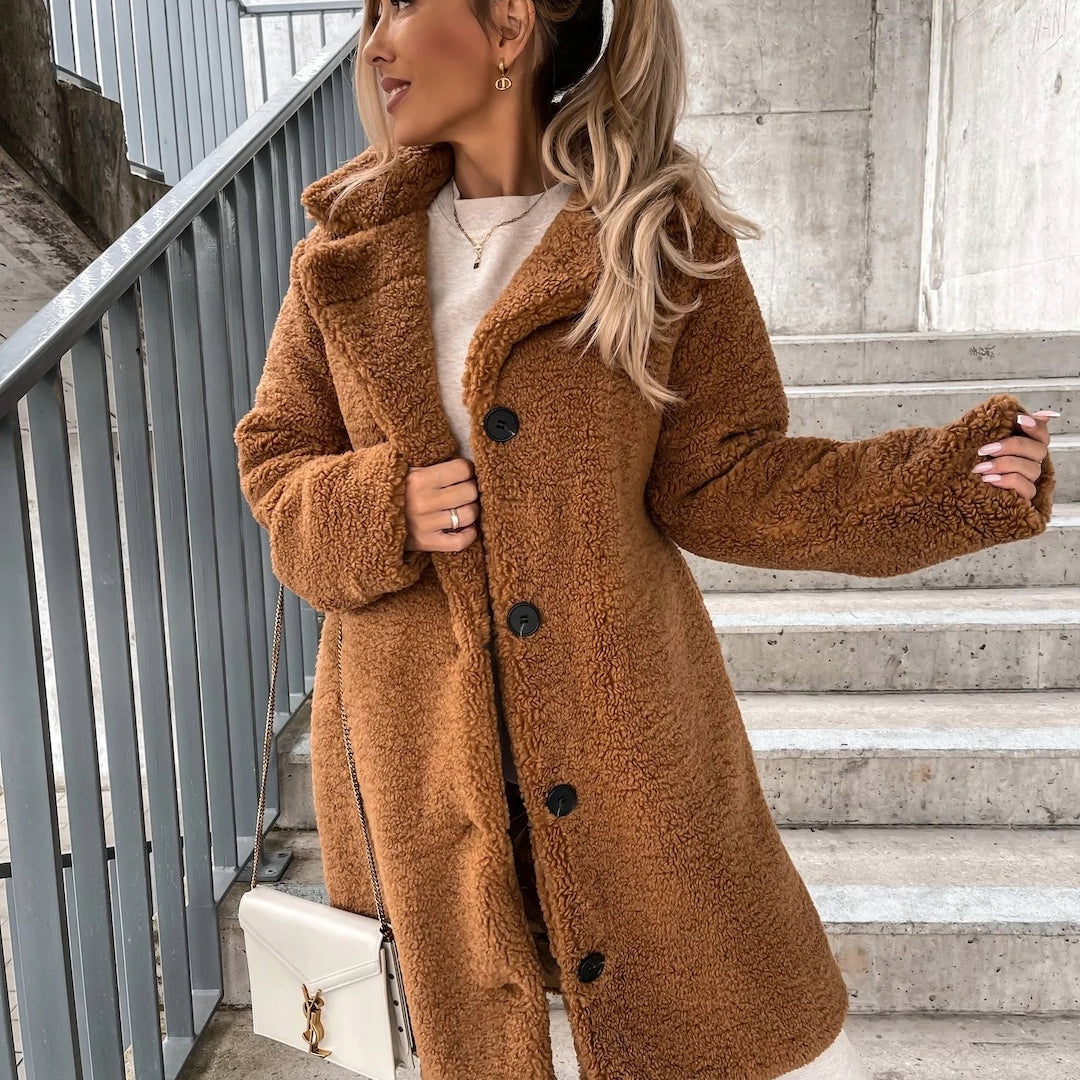 Stijlvolle Lange Teddyjas | Winter