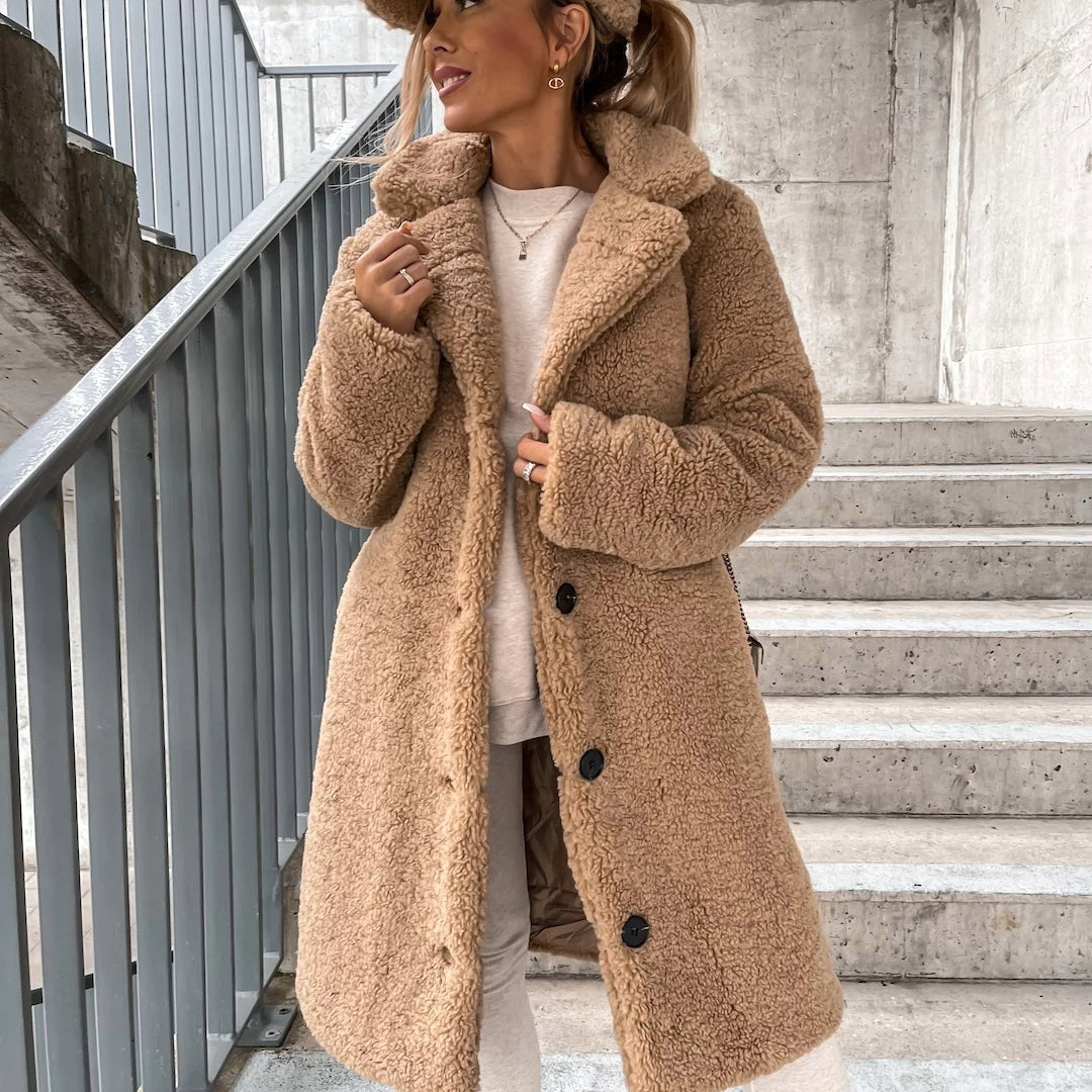 Stijlvolle Lange Teddyjas | Winter