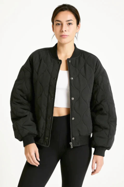 Korte Bomberjack Met Rits | Oversized
