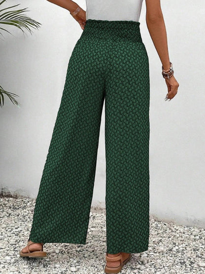 Zomerbroek Met Wijde Pijpen | Hoge Taille