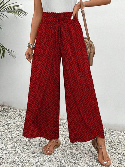 Zomerbroek Met Wijde Pijpen | Hoge Taille