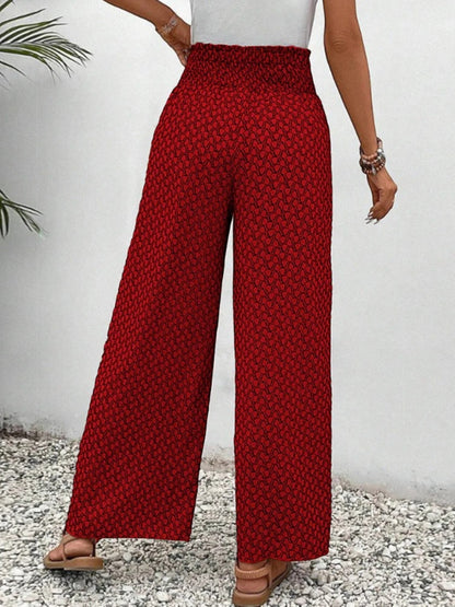 Zomerbroek Met Wijde Pijpen | Hoge Taille