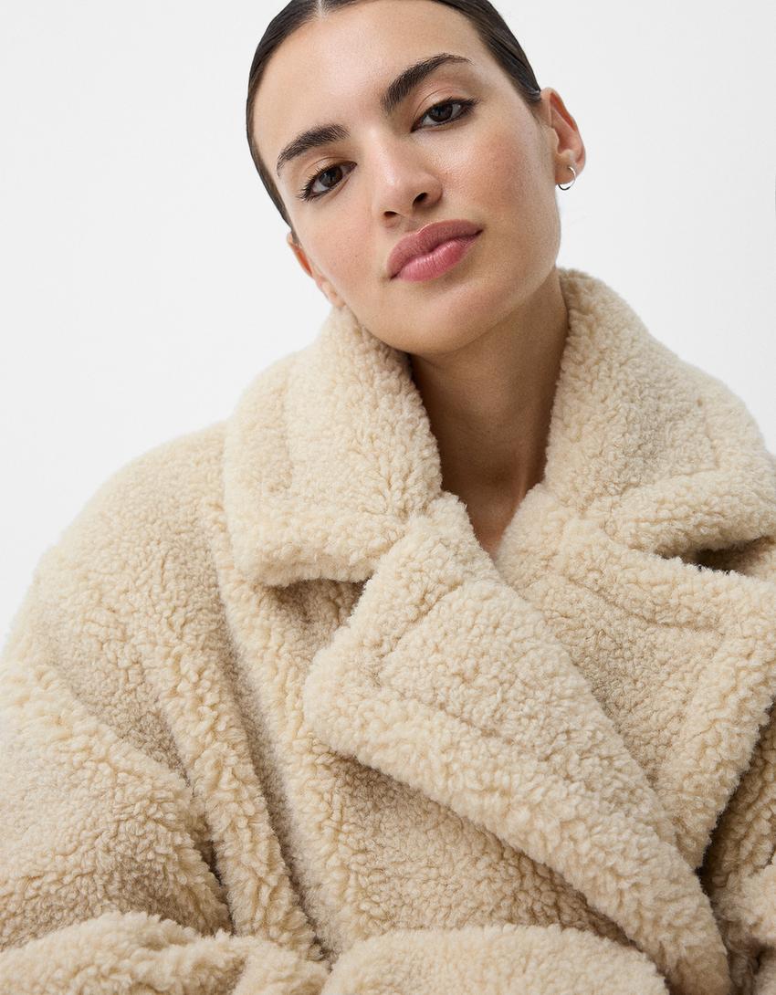 Klassieke Lange Teddyjas | Warm