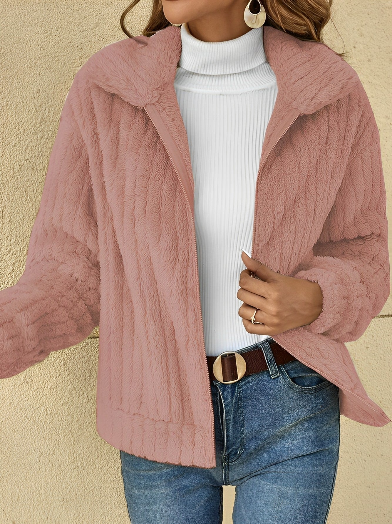 Teddy Jasje Met Hoge Kraag | Warm