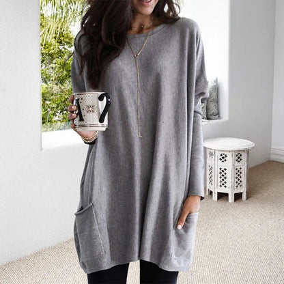 Oversized Tuniek Trui Met Zakken | Winter