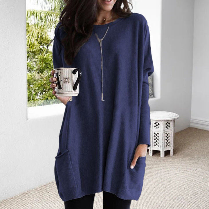 Oversized Tuniek Trui Met Zakken | Winter