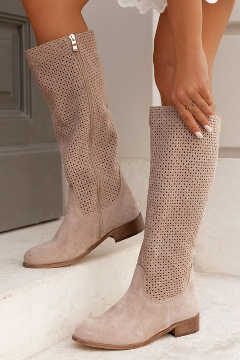 Casual Hoge Laarzen Met Rits | Winter