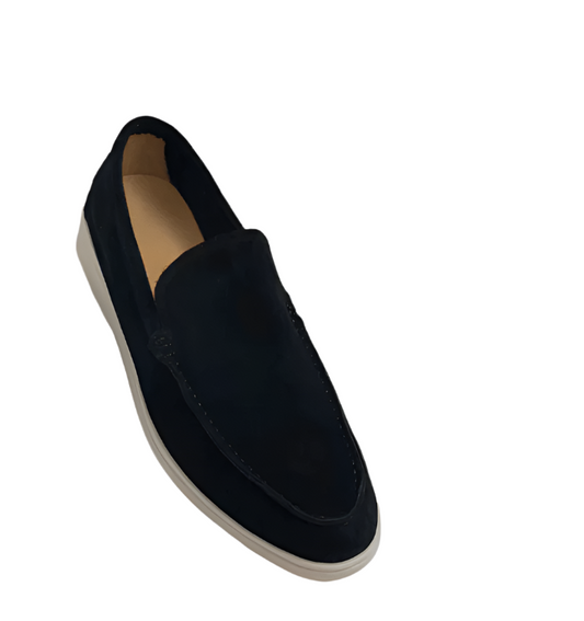 Stijlvolle zachte en comfortabele suède leren loafers voor heren - GEORGE