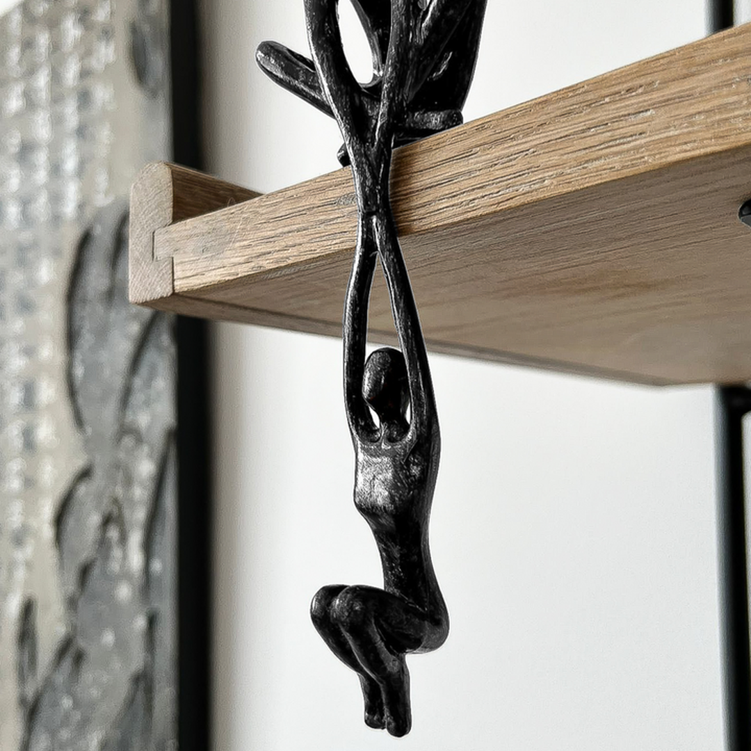 Tijdloos Duo Kunstbeeld met Symbolische Verbinding