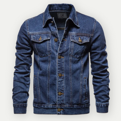 Klassieke Denim Jasje Voor Heren | Zakken