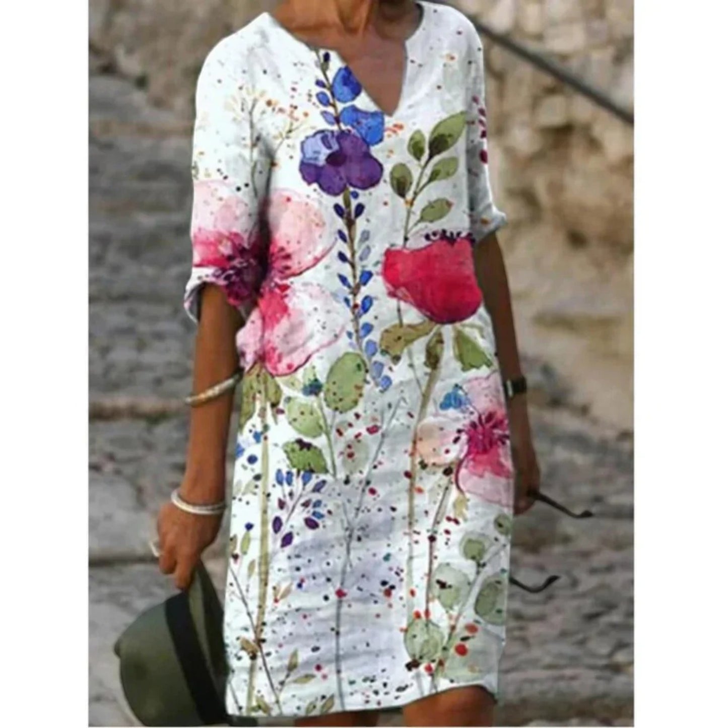 Zomerjurk Met Bloemenprint | Mini