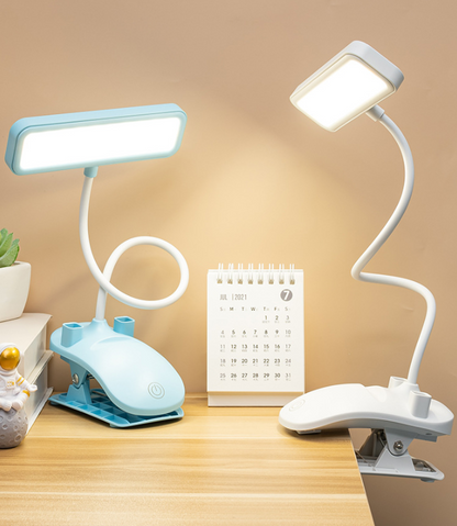 LumaFlex – Draagbare LED Tafellamp met Telefoonhouder en Verstelbare Helderheid