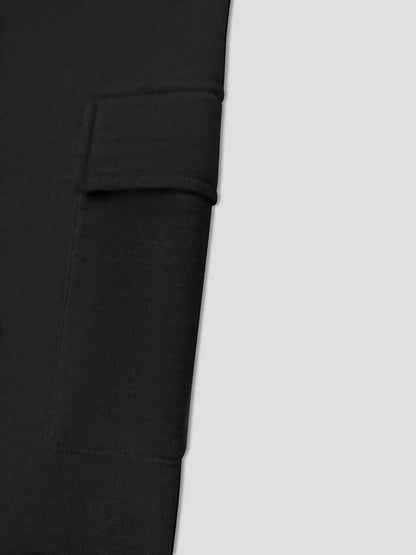 6-delige Dames Casual Set voor Lente/Zomer van Gebreid Stoffen met Ronde Hals, Pocket en Elastische Taille, Polyester Blend