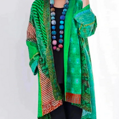 Vintage Meerkleurig Cardigan | Losse Pasvorm