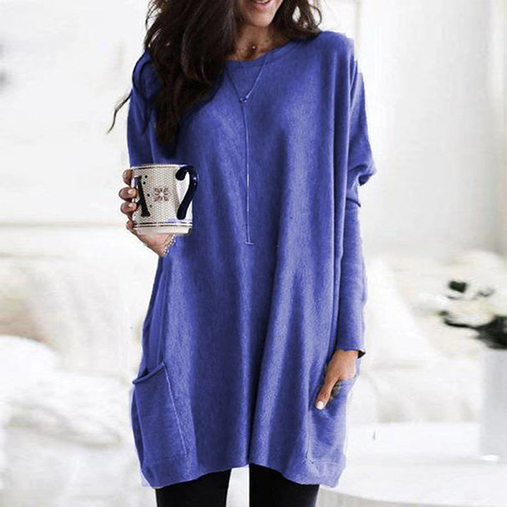 Oversized Tuniek Trui Met Zakken | Winter