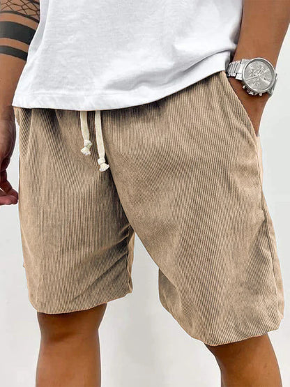 Casual Corduroy Shorts Voor Mannen | Zomer