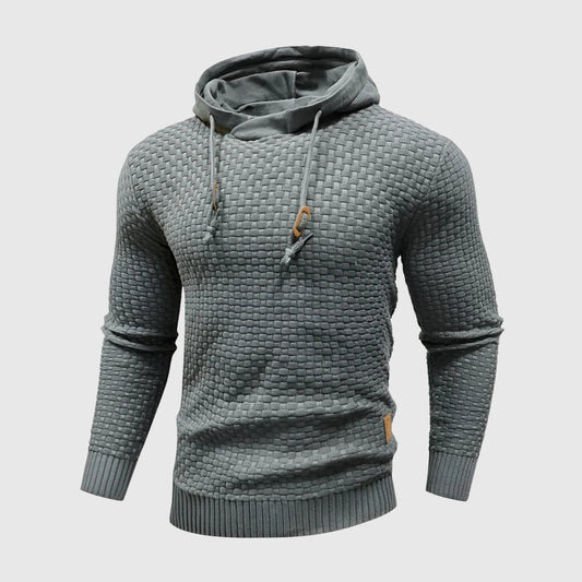 Heren Gewatteerde Hoodie Met Lange Mouwen | Winter