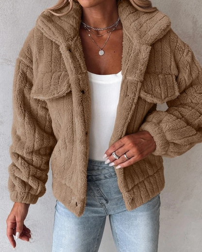 Gestructureerd Teddyjack | Kort