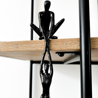 Tijdloos Duo Kunstbeeld met Symbolische Verbinding