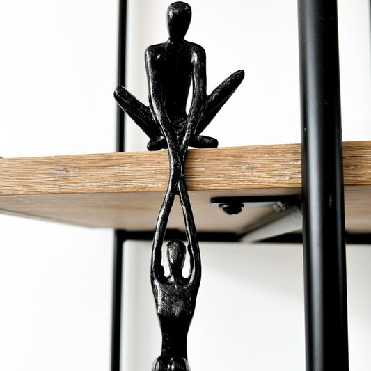 Tijdloos Duo Kunstbeeld met Symbolische Verbinding