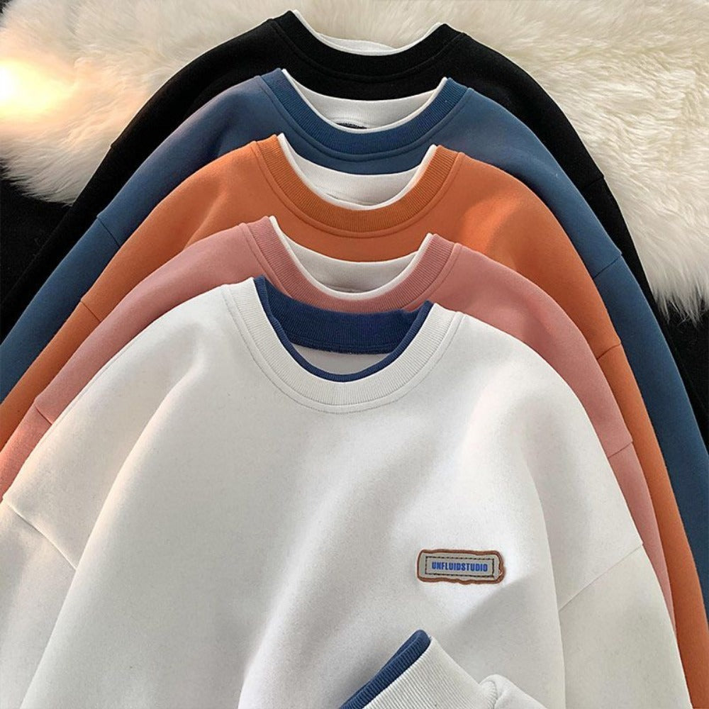 Casual Sweater Met Lange Mouwen | Ronde Hals