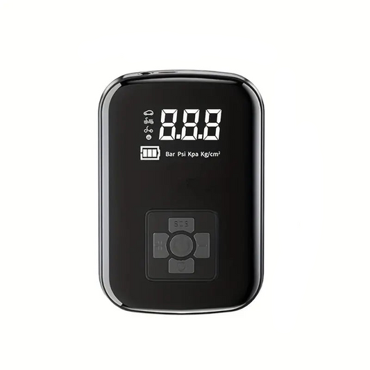 SmartPump Draagbare Luchtcompressor met LED Display - USB Opladen, Voor Banden, Fiets, Motor en Meer
