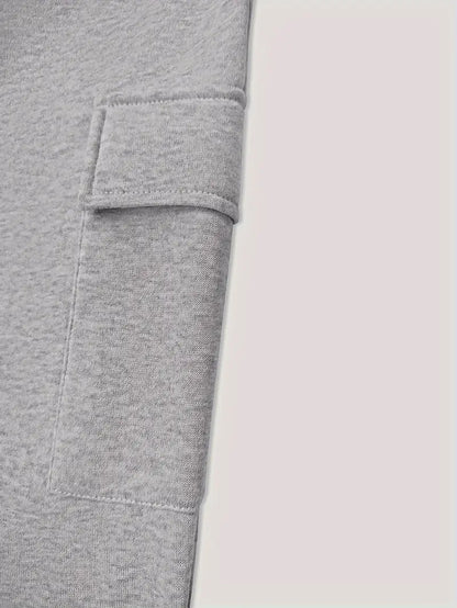 6-delige Dames Casual Set voor Lente/Zomer van Gebreid Stoffen met Ronde Hals, Pocket en Elastische Taille, Polyester Blend