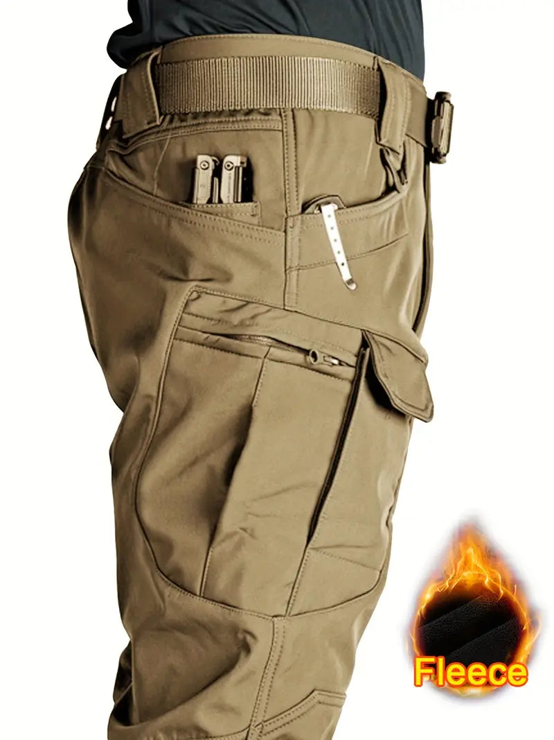 StormGuard - Tactische Fleece Gevoerde Herenbroek voor Winter Outdoor Activiteiten