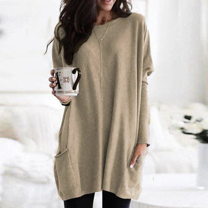 Oversized Tuniek Trui Met Zakken | Winter