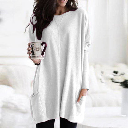 Oversized Tuniek Trui Met Zakken | Winter