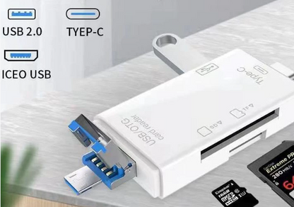 QuickTransfer USB Stick en SD Kaart Lezer – Snel Bestanden Overzetten van iPhone, Android en Meer