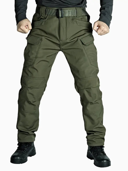 StormGuard - Tactische Fleece Gevoerde Herenbroek voor Winter Outdoor Activiteiten