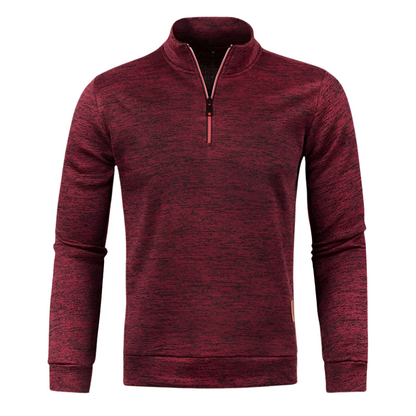 Fleece Vest Met Halve Rits voor Heren - Nortfall