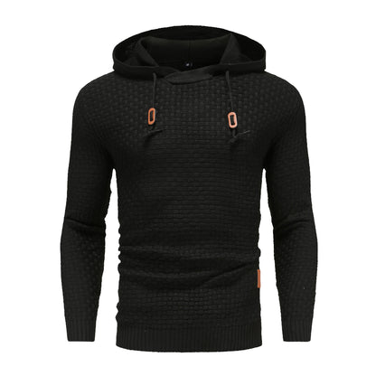 Heren Gewatteerde Hoodie Met Lange Mouwen | Winter